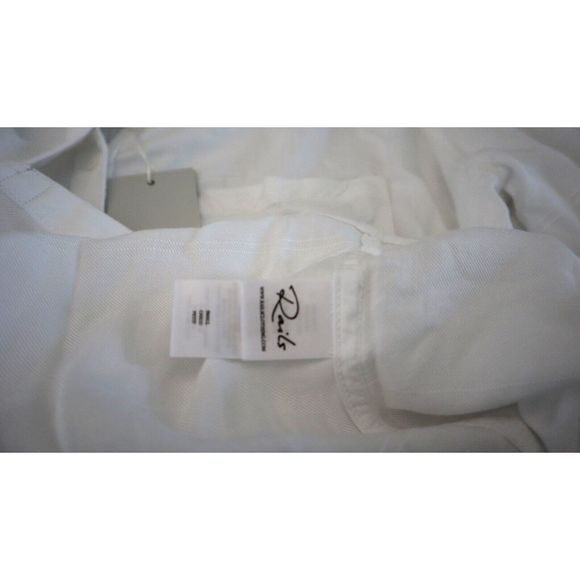 Rails 100-550-1410 Women Sz S Hunter Ivory Check Button Up L/S Shirt $158+ - Picture 9 of 12